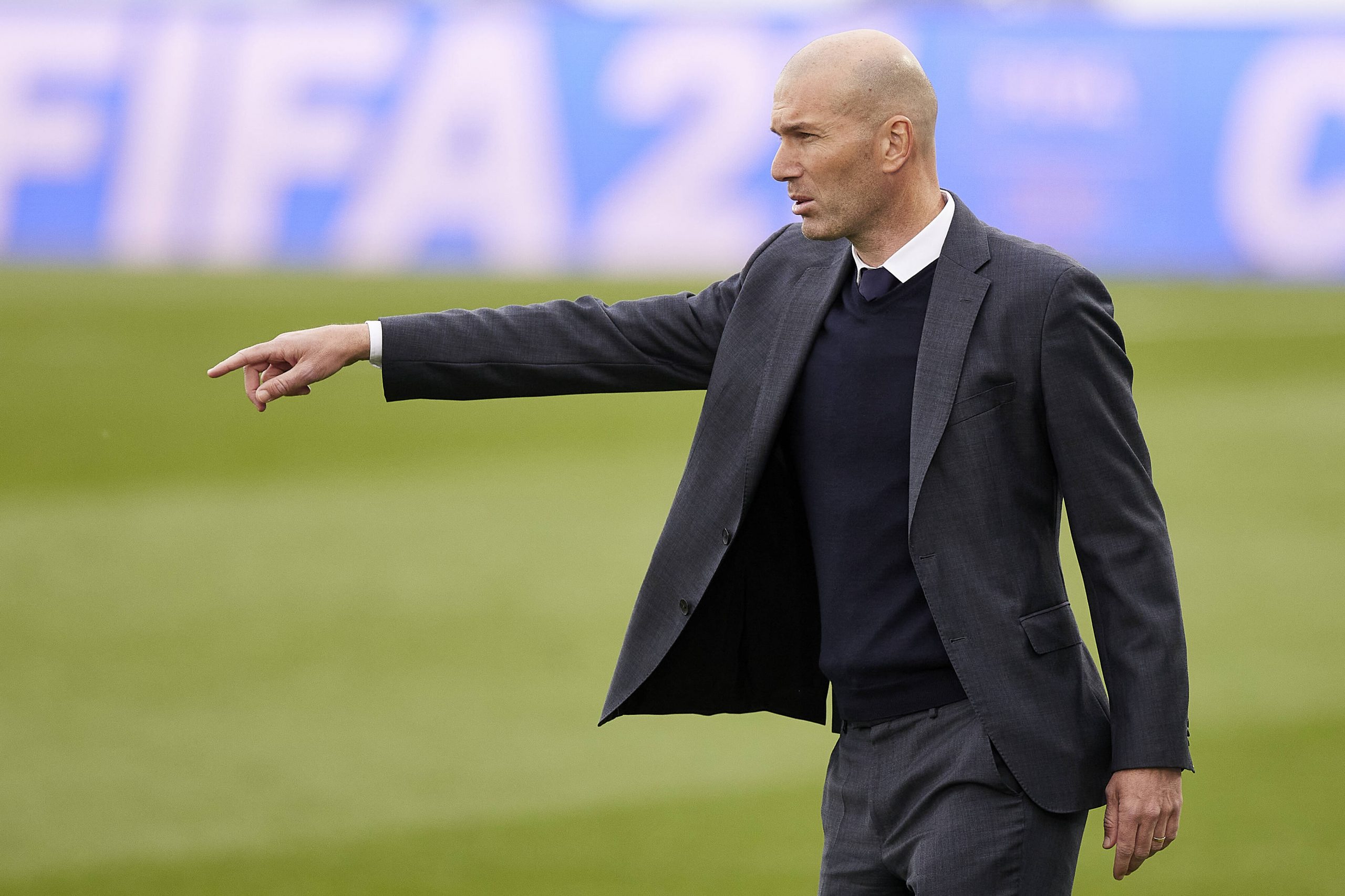 Ex-Trainer von Real-Madrid Zinedine Zidane