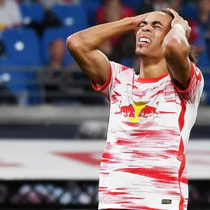 Yussuf Poulsen von RB Leipzig