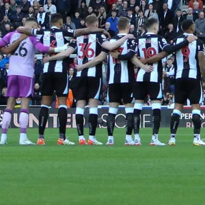 Der St.James' Park, die Heimat von Newcastle United.