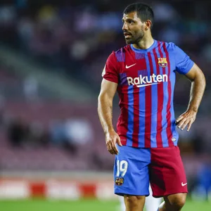 Sergio Agüero im Trikot des FC Barcelona