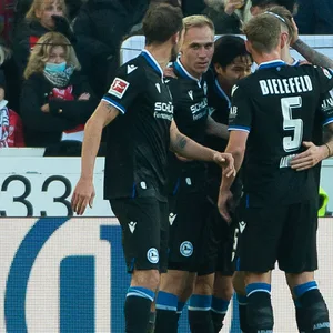 Jubeltraube von Arminia Bielefeld