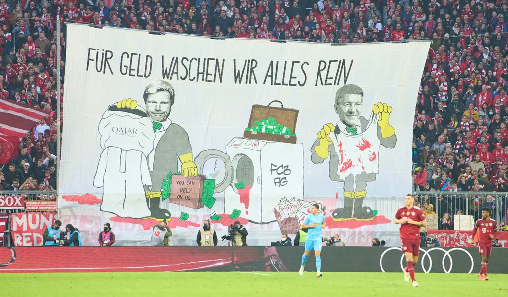 Fanprotest beim FC Bayern München