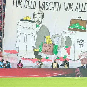 Fanprotest beim FC Bayern München
