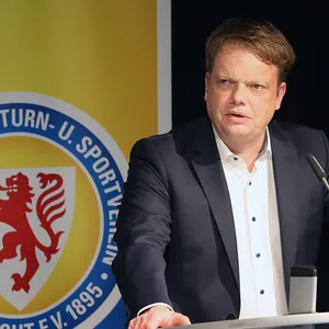 Christoph Bratmann, scheidender Präsident von Eintracht Braunschweig