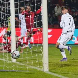 Kai Havertz trifft zur deutschen Führung in Armenien.