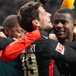 Jubeltraube von Eintracht Frankfurt