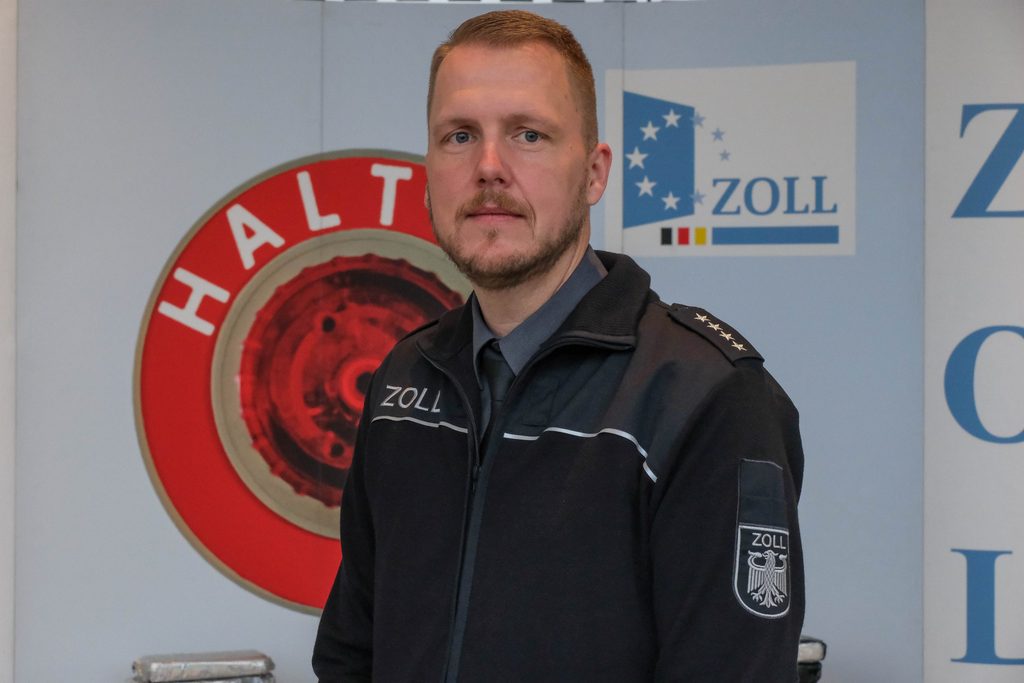 Stephan Meyns, Pressesprecher des Zollfahndungsamtes Hamburg.