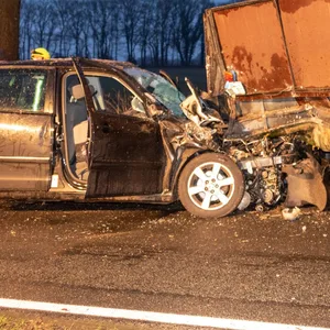 Die zwei am Unfall beteiligten Fahrzeuge.