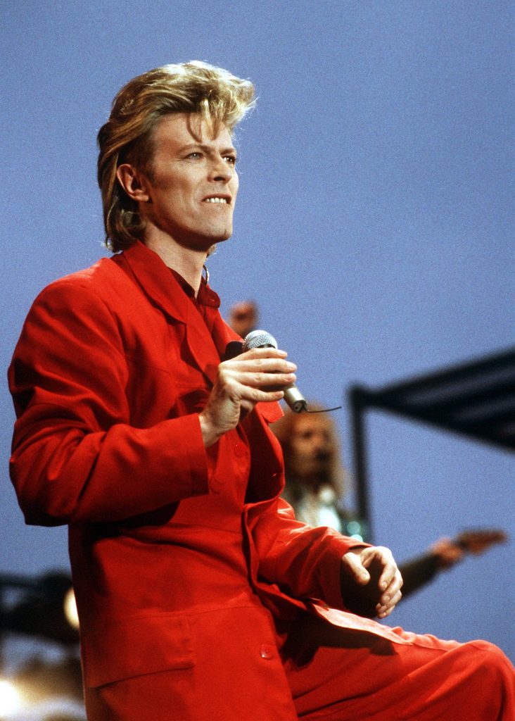 David Bowie 1987 in Hamburg