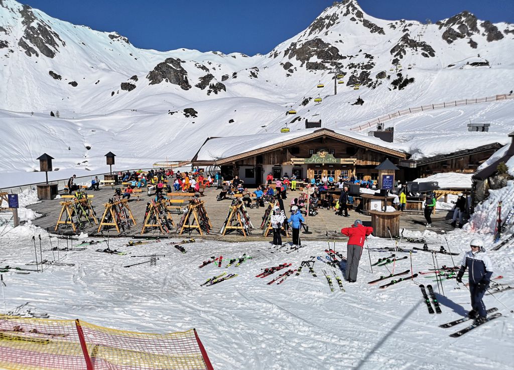 Skihütte in Österreich