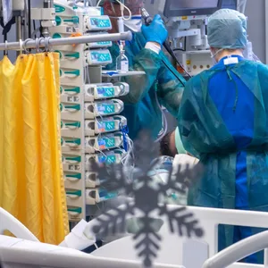 Corona-Patienten auf Intensivstation