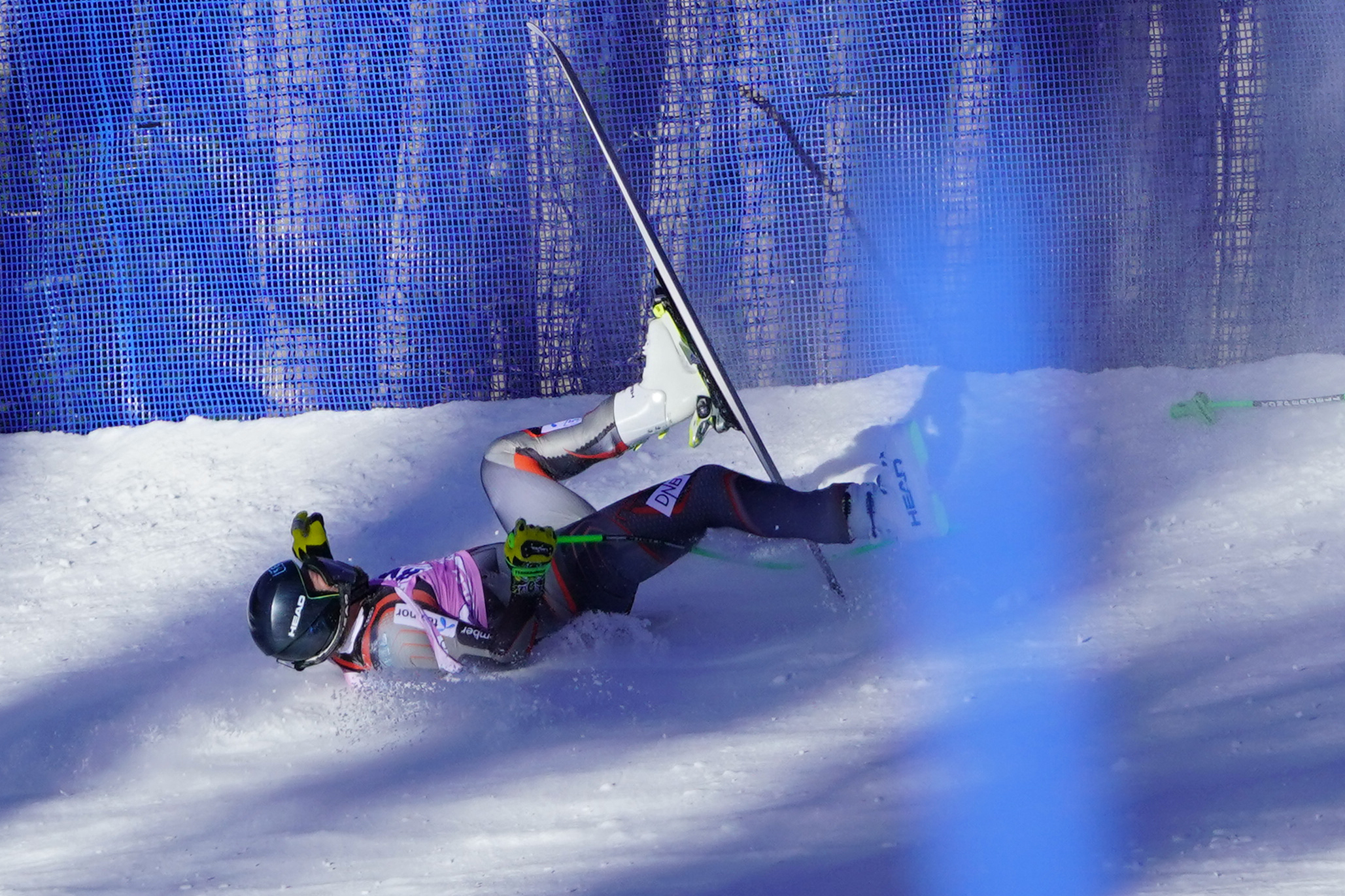 Kjetil Jansrud nach seinem Sturz beim Ski Weltcup in Beaver Creek