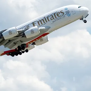 A380 der Airline Emirates