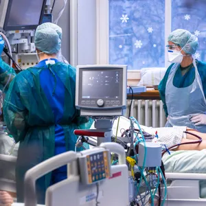 Patient auf Intensivstation