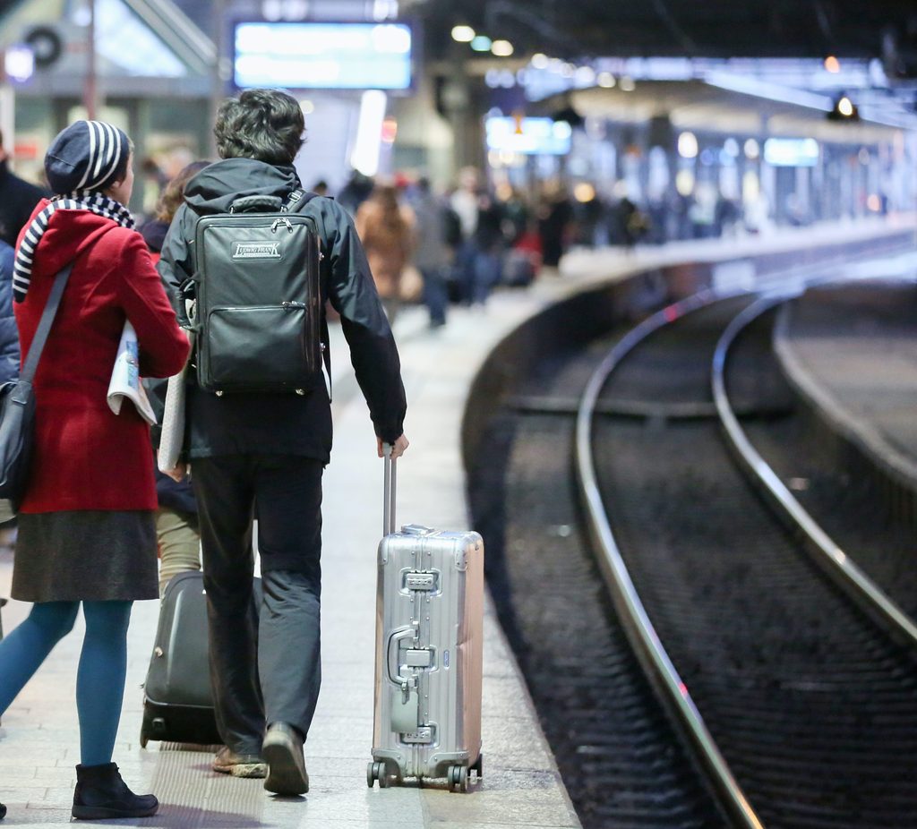 Reiseverkehr am Hamburger Hauptbahnhof (Archivbild).