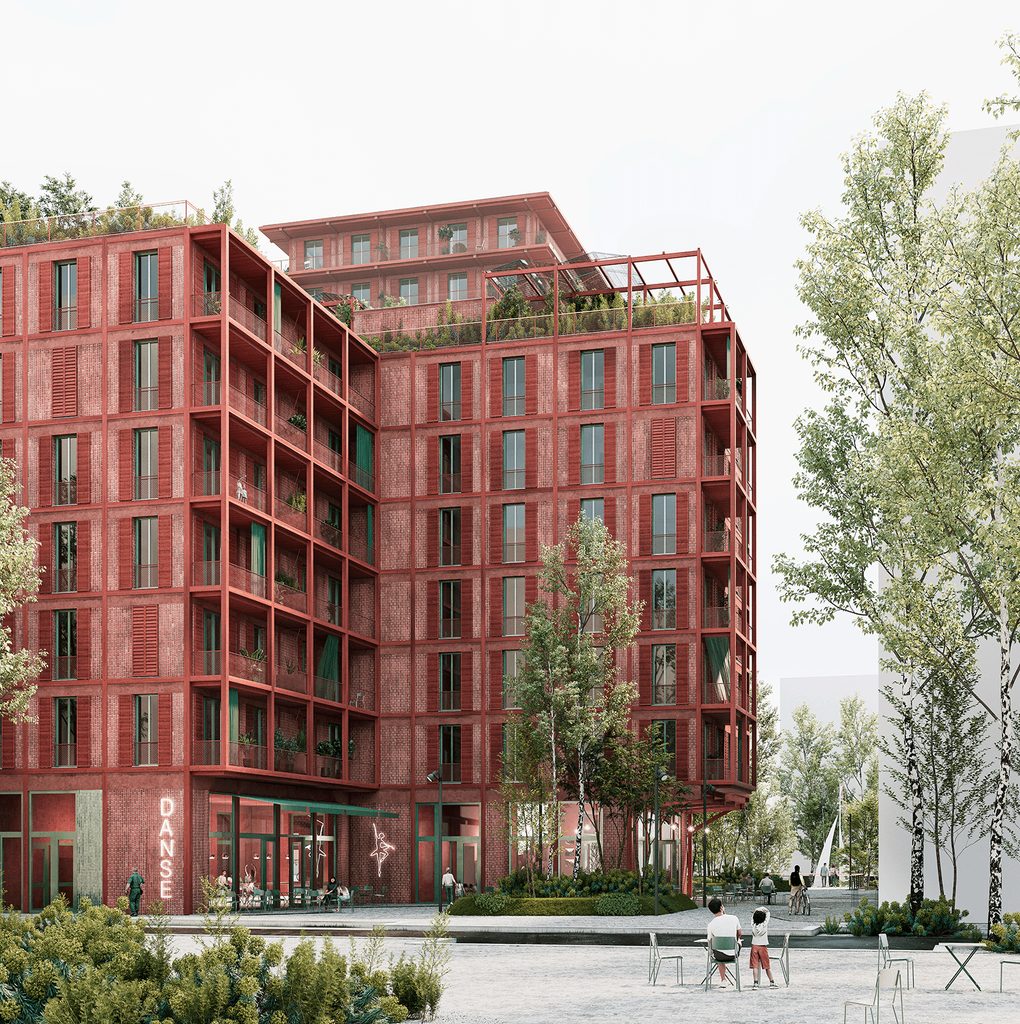 182 Mietwohnungen mit Kita, Gewerbe und grüner Dachterrasse - das ist der Entwurf der Architekten.