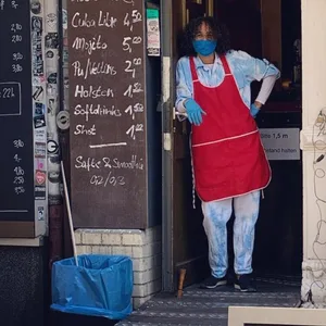 Die „Daniela-Bar“ im April 2020. Die bekannte Bar musste coronabedingt schließen.