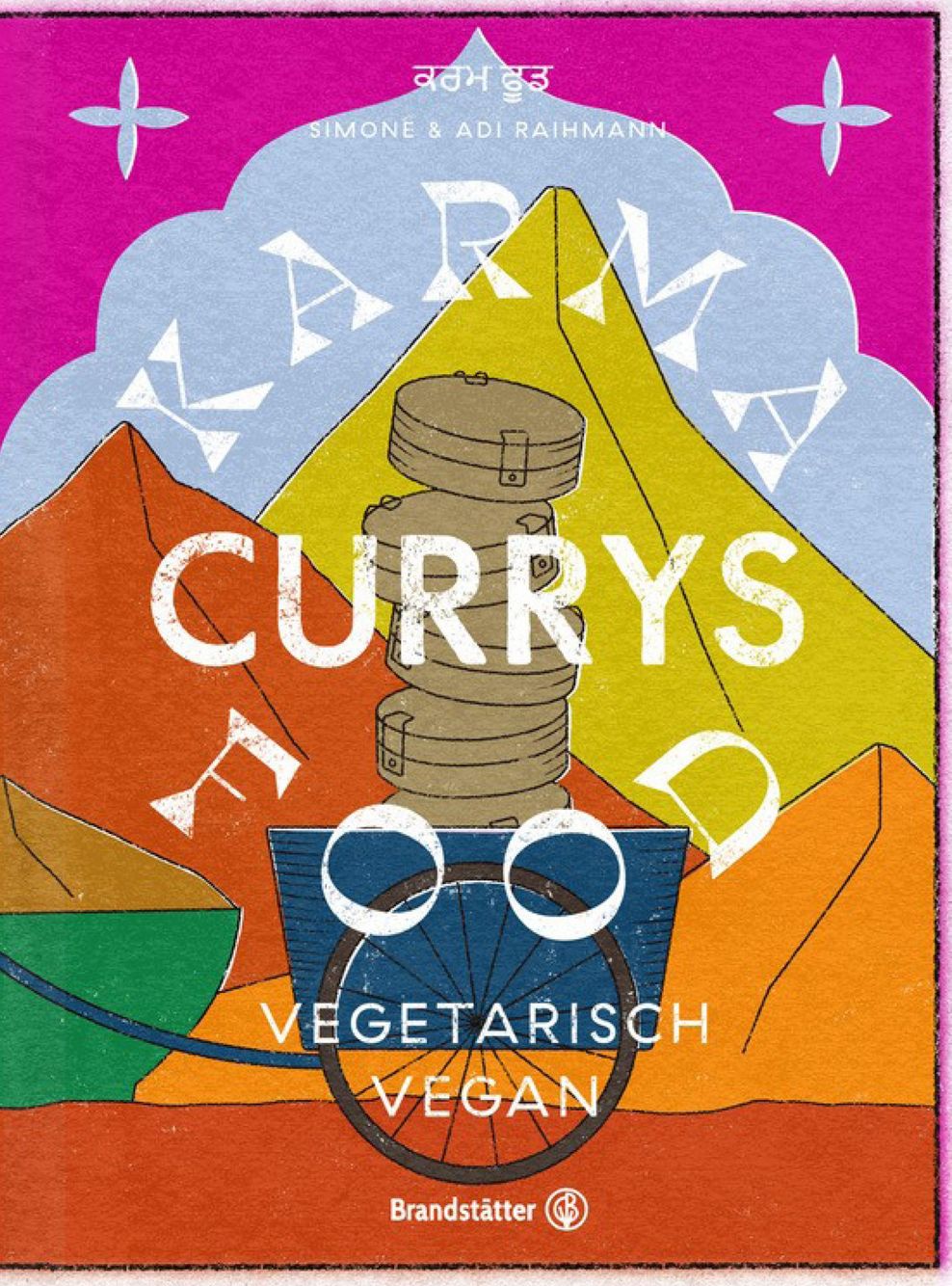 Das Cover des Kochbuches „Karma Food Currys“