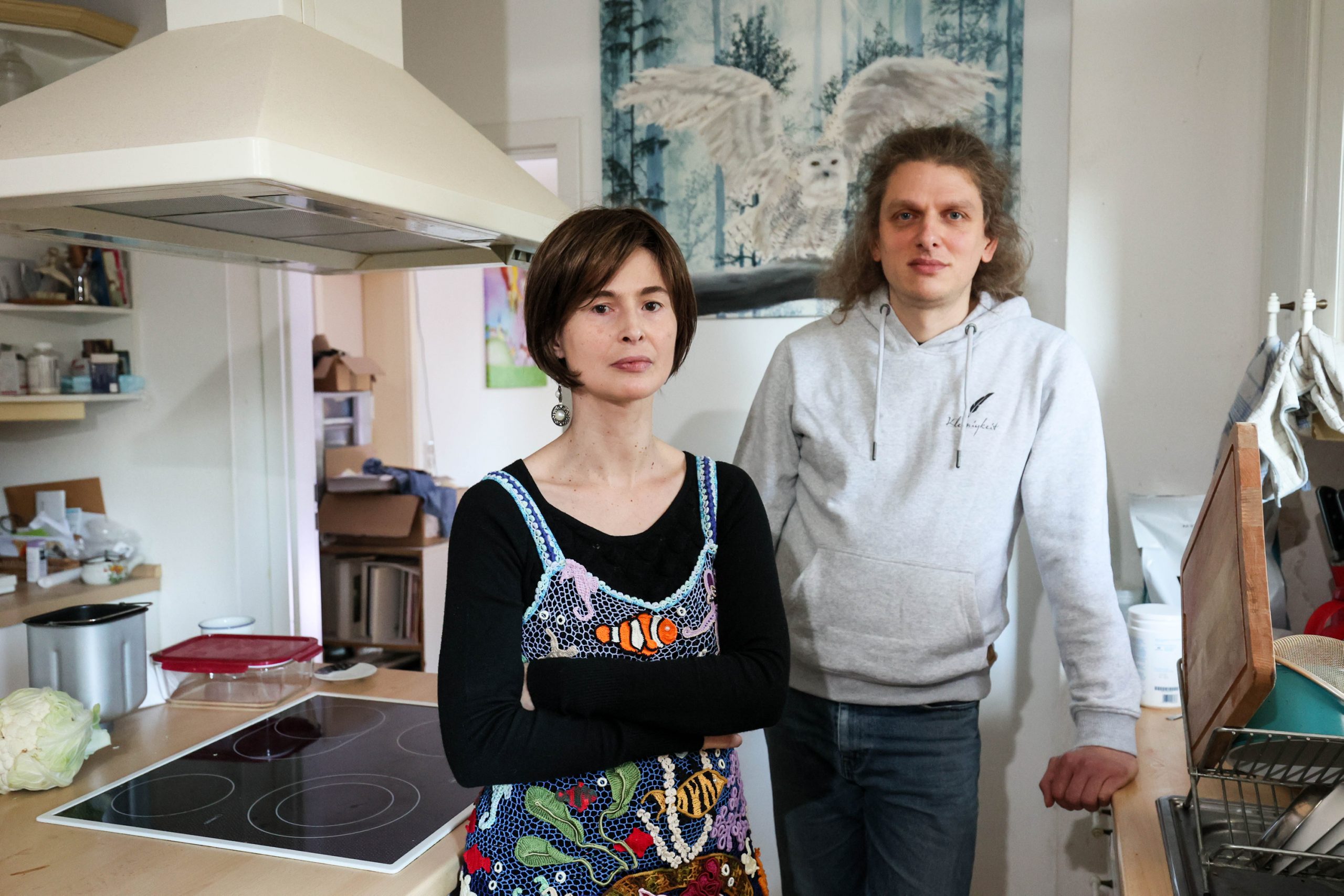 Katja Bergmann (50) und Carsten Praefcke (43) zahlten über 3400 Euro für die Verschlimmerung des Wasserrohrbruchs.