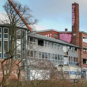 Abrissarbeiten Barmbek