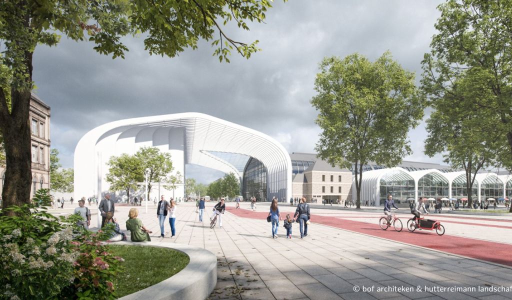 So soll der Hamburger Hauptbahnhof künftig einmal aussehen.