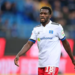 Bakery Jatta im letzten HSV-Heimspiel gegen Ingolstadt