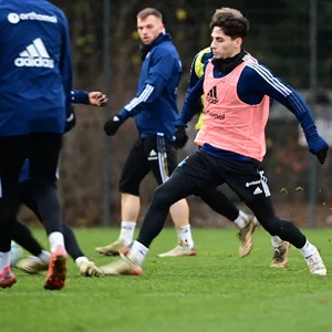 Ludovit Reis im HSV-Training