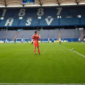 Das Volksparkstadion des HSV