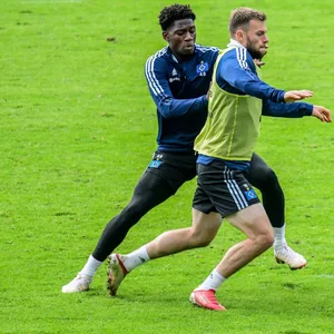 Faride Alidou und Manuel Wintzheimer vom HSV