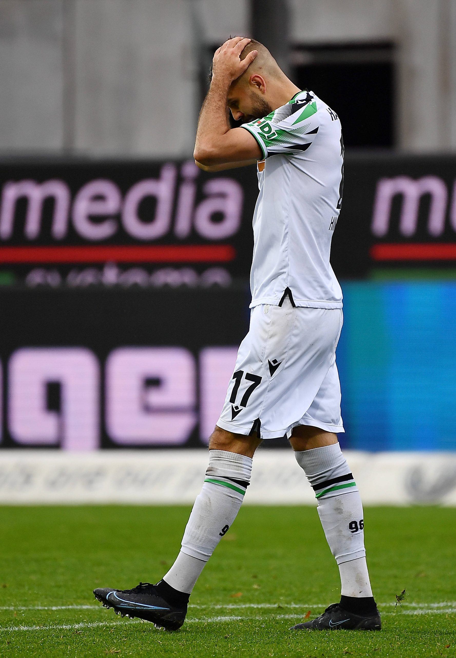 Ex-HSV-Stürmer Lukas Hinterseer hat für Hannover in acht Spielen noch kein Tor erzielt.