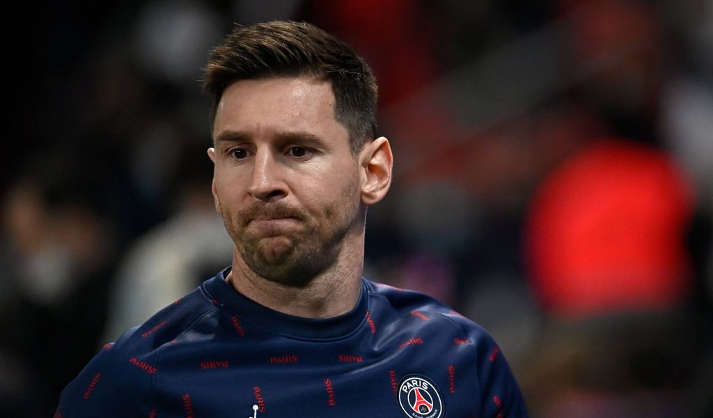 Lionel Messi von Paris Saint-Germain