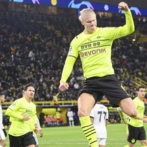Erling Haaland bejubelt einen Treffer