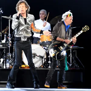 Die Rolling Stones 2017 auf der Bühne im Hamburger Stadtpark.