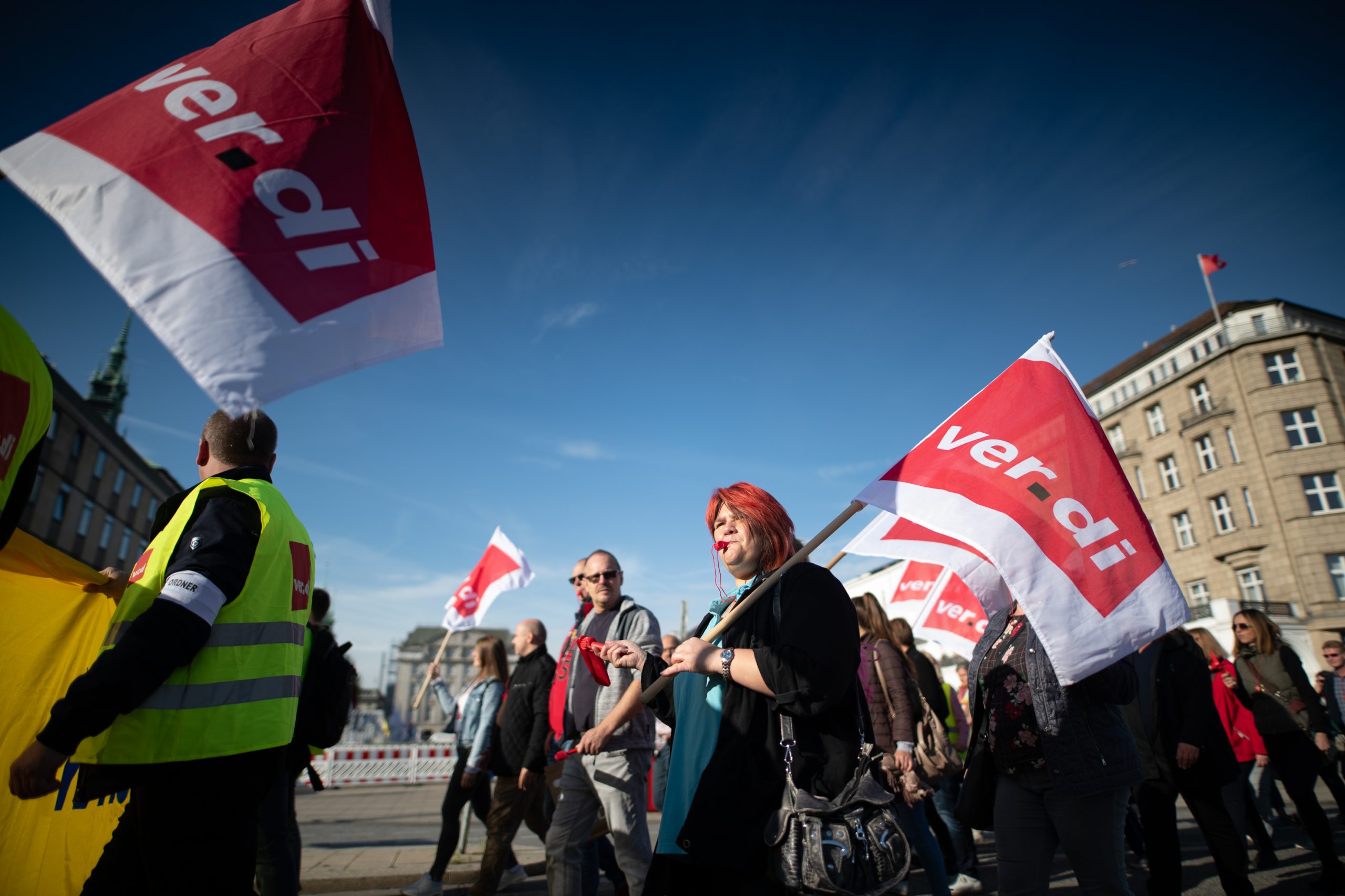 Warnstreik bei der Postbank