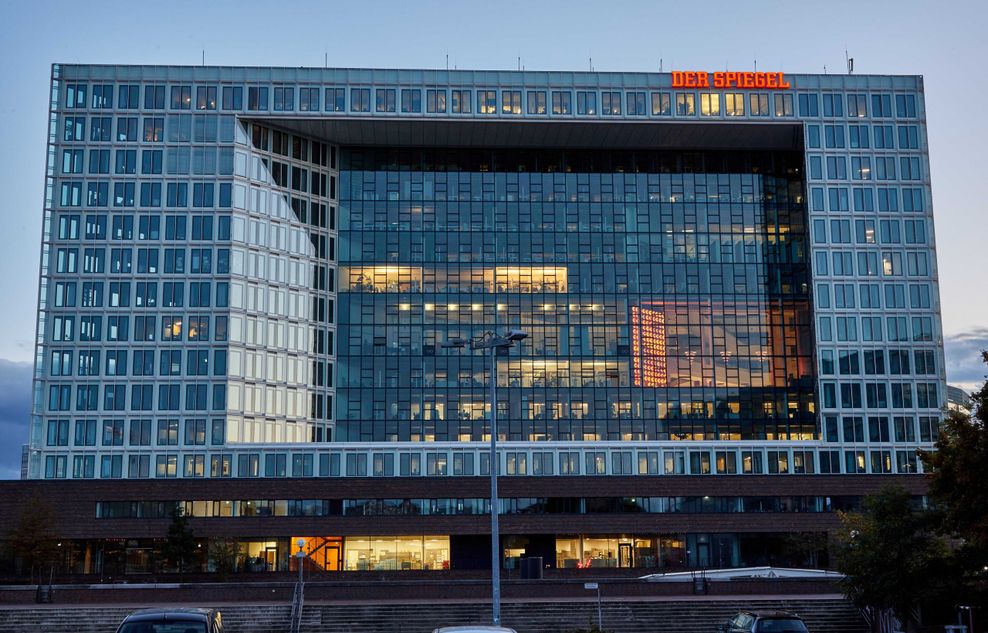 Das „Spiegel“-Gebäude in der HafenCity. Seit 2011 der Unternehmenssitz.