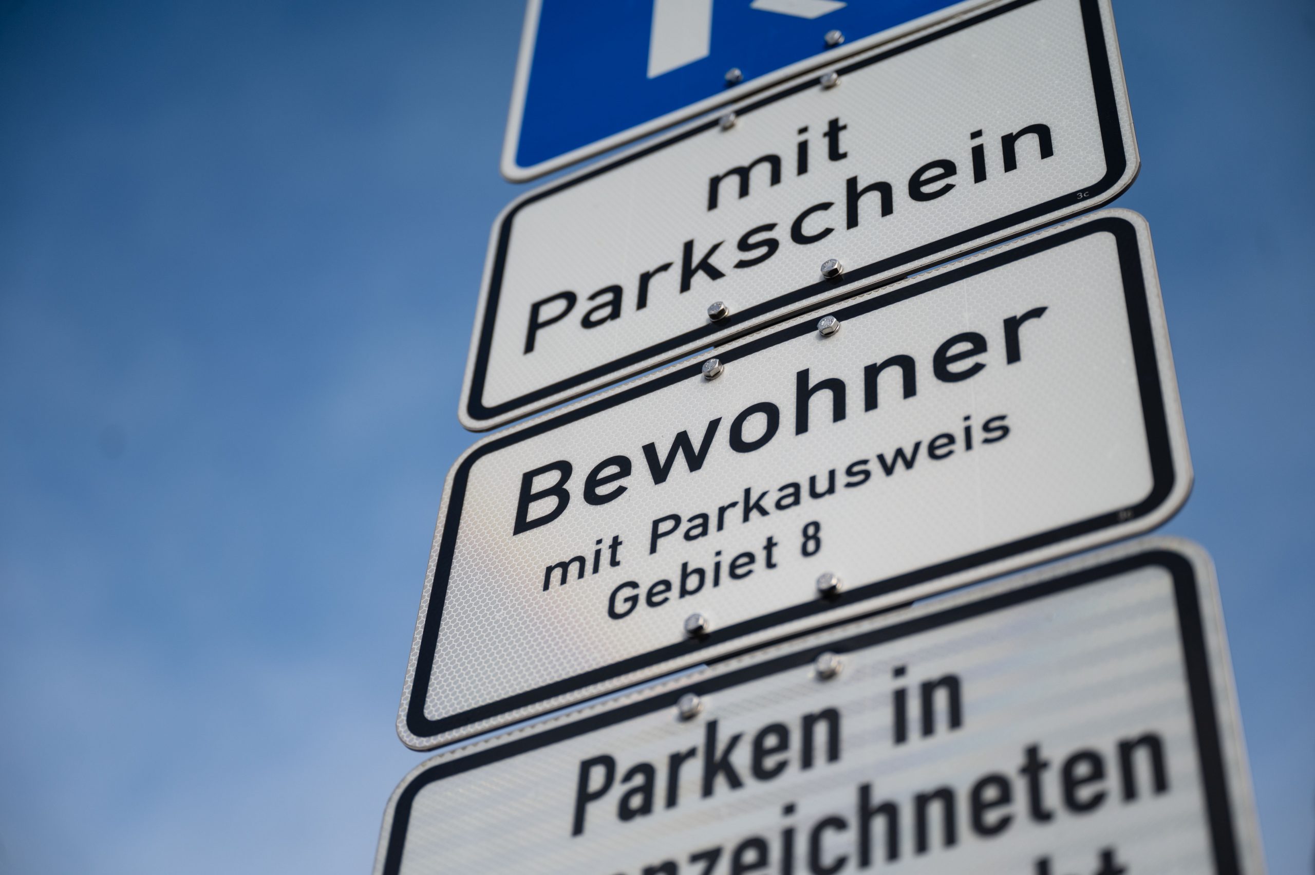 Schild: Anwohnerparken