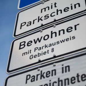 Schild: Anwohnerparken