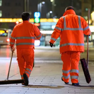 Mitarbeiter Stadtreinigung