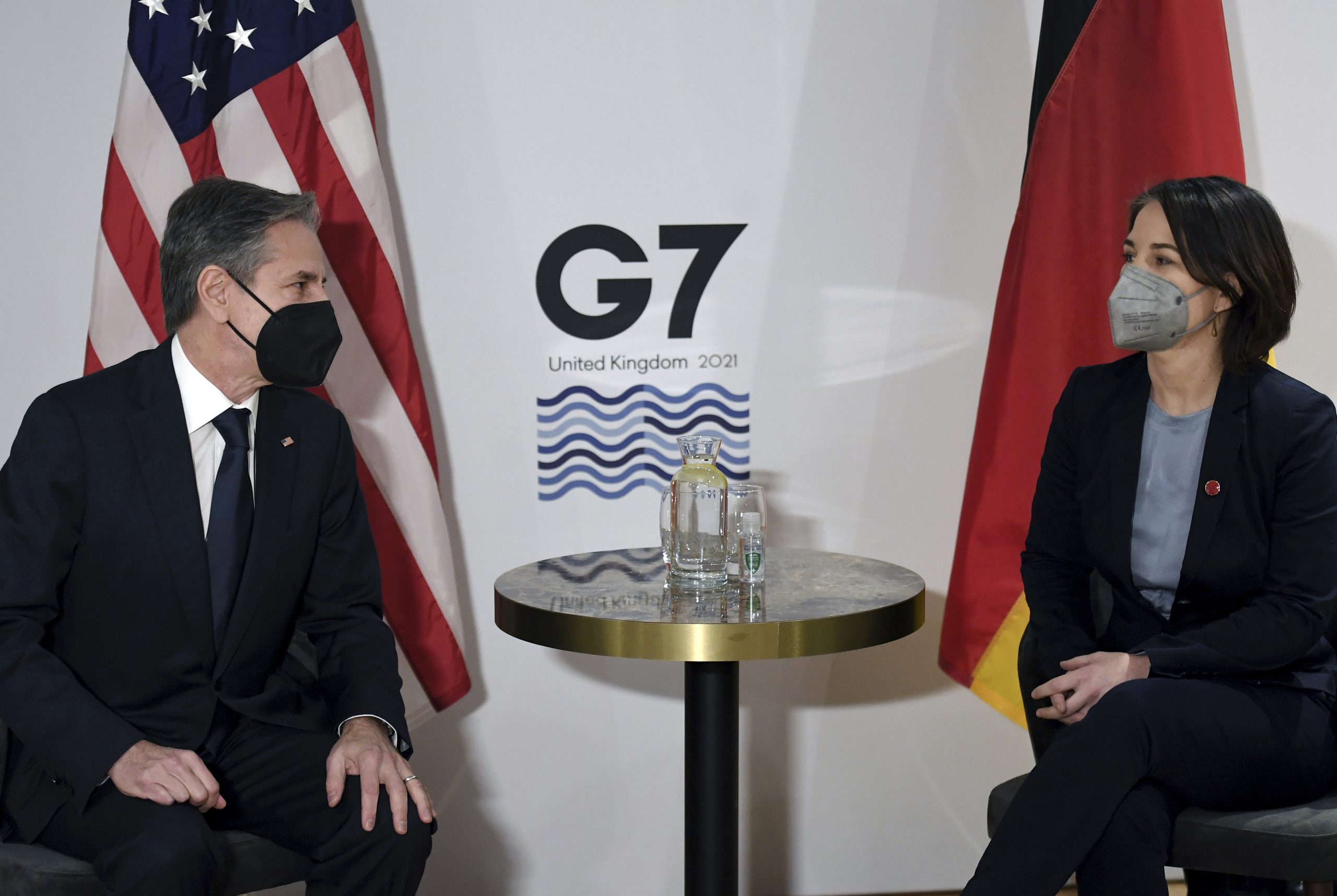 Bundesaußenminister Annalena Baerbock (Grüne) hat ihren Antrittsbesuch in Washington absolviert. US-Außenminister Antony Blinken hatte sie bereits zuvor getroffen.