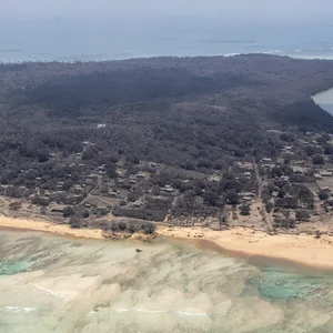 Tonga Vulkanasbruch