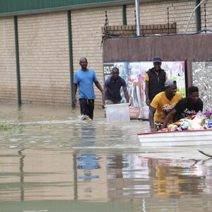 Südafrika Überschwemmungen