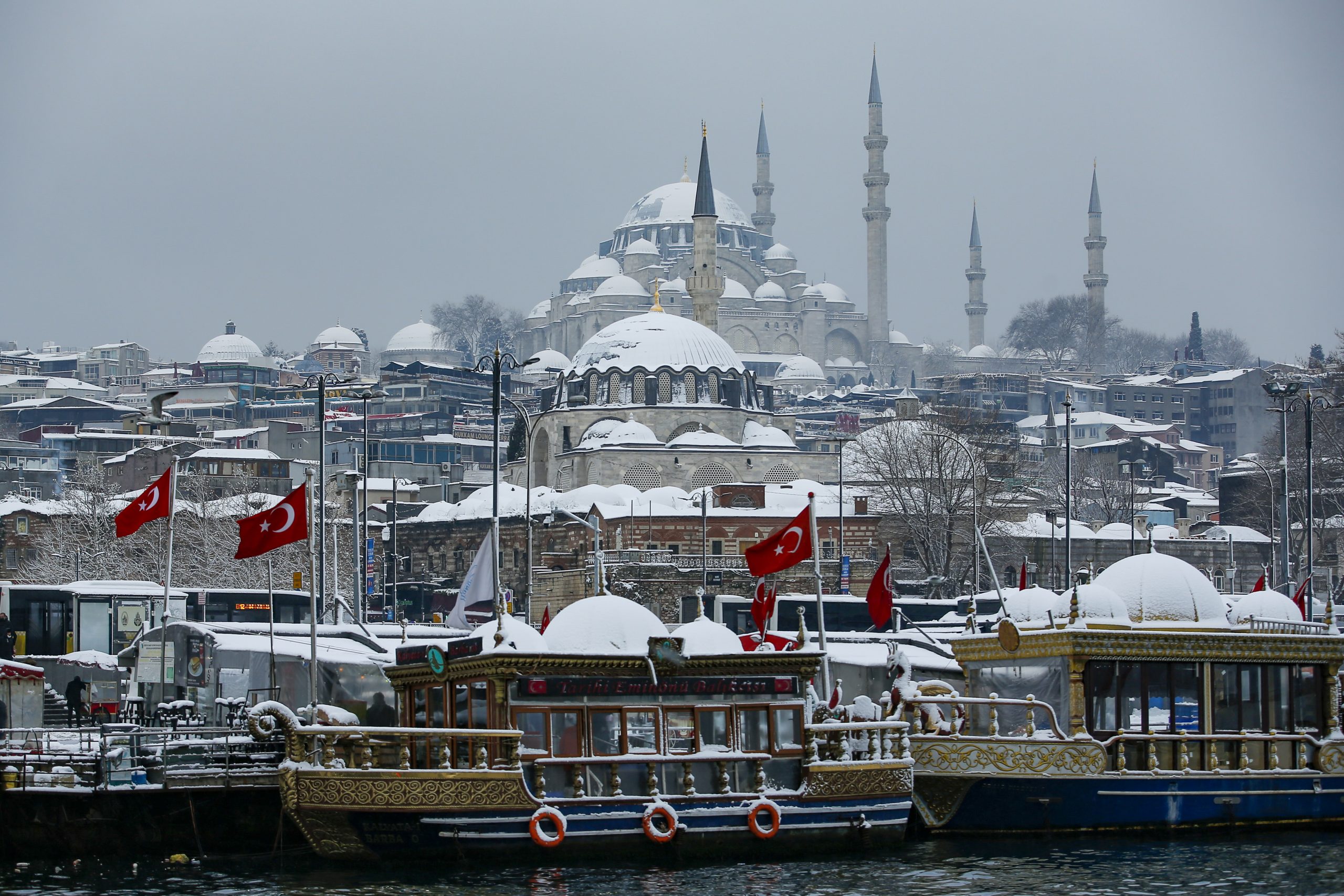 Schnee in der Türkei
