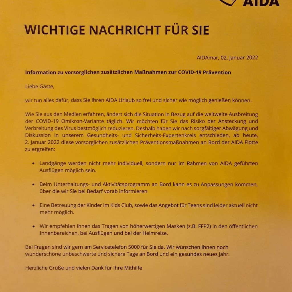 Informationsblatt Aida