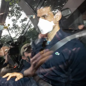 Novak Djokovic in Melbourne