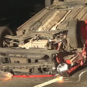 Unfallstelle bei Fischerhude