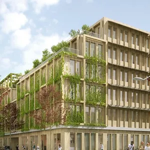 Das Null-Emmissions-Haus in der HafenCity soll komplett CO2-neutral gebaut und unterhalten werden.