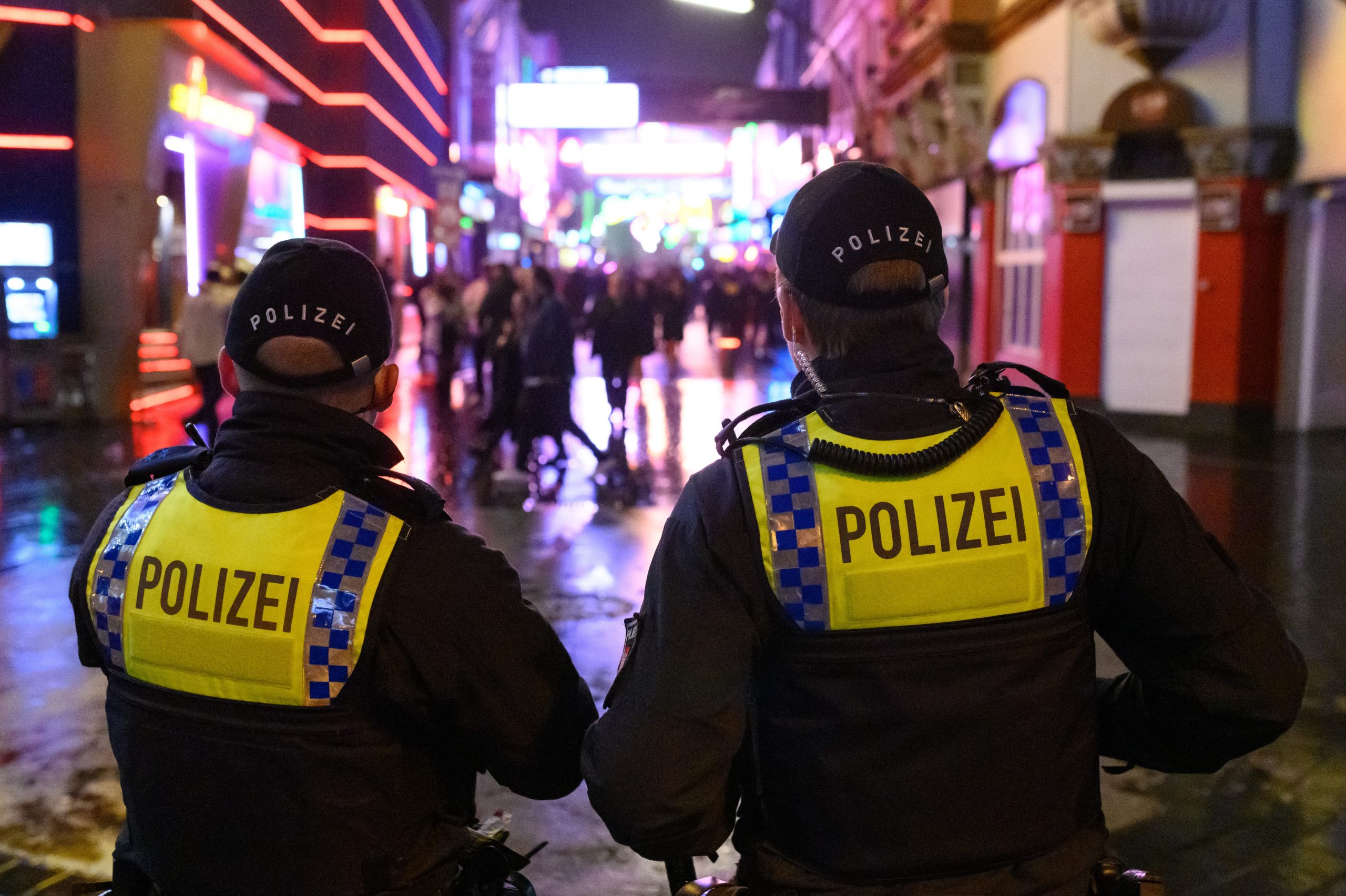 Hamburger Polizisten im Einsatz (Symbolbild).