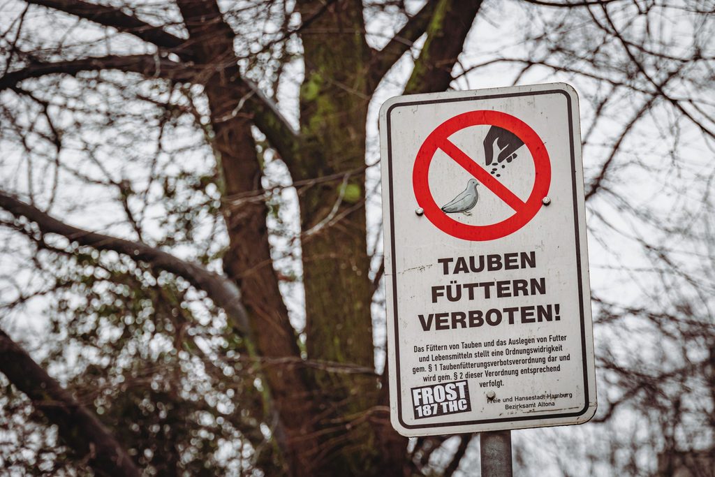 Einige Schilder weisen bereits auf das Fütterungsverbot hin – nach dem Willen der SPD sollen weitere folgen.