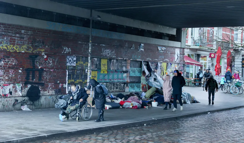 Kalle ist einer von 21 obdachlosen Menschen, die seit November auf Hamburgs Straßen ihr Leben verloren.