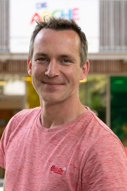 Sozialpädagoge und Regionalleiter der „Arche” Tobias Lucht.